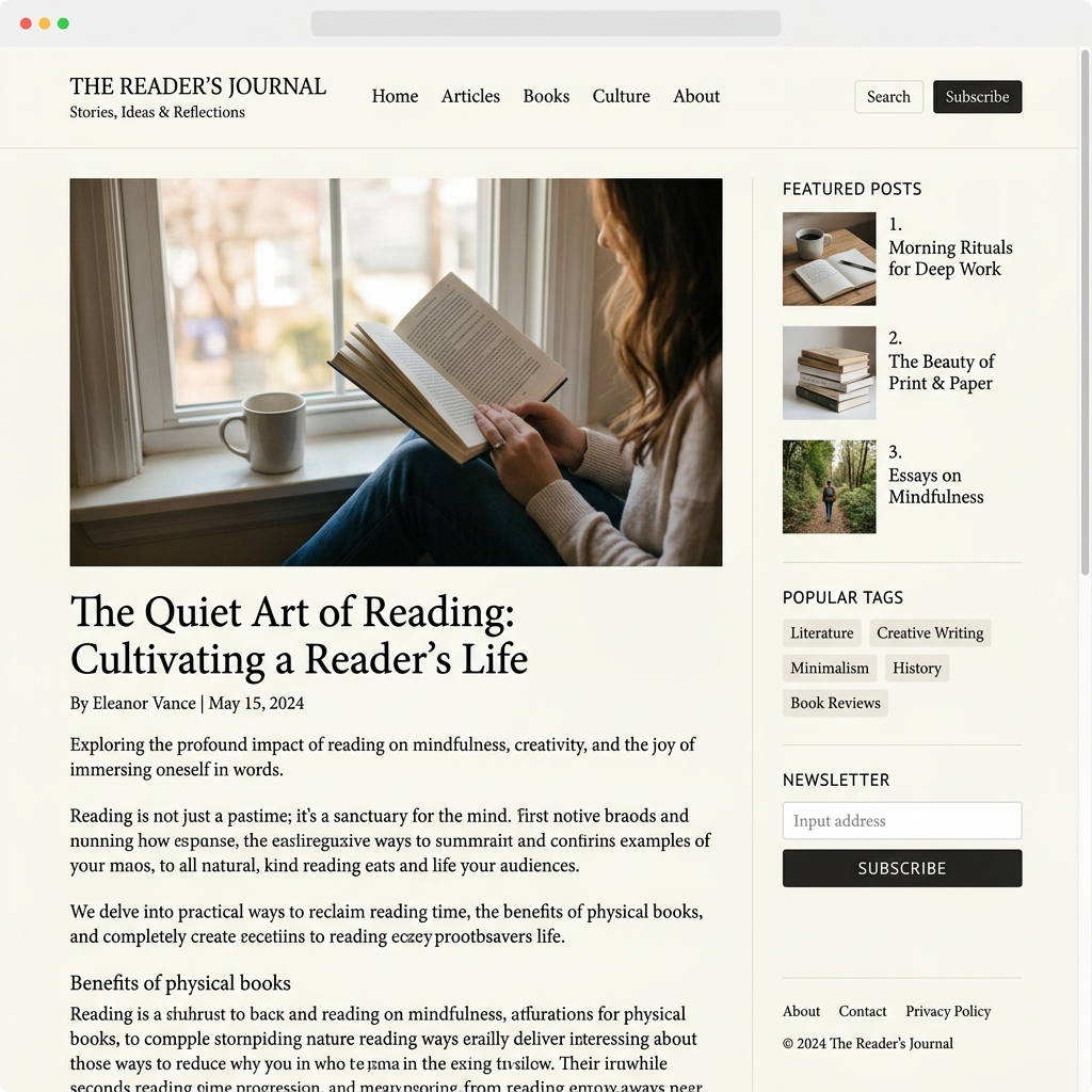Blog Website